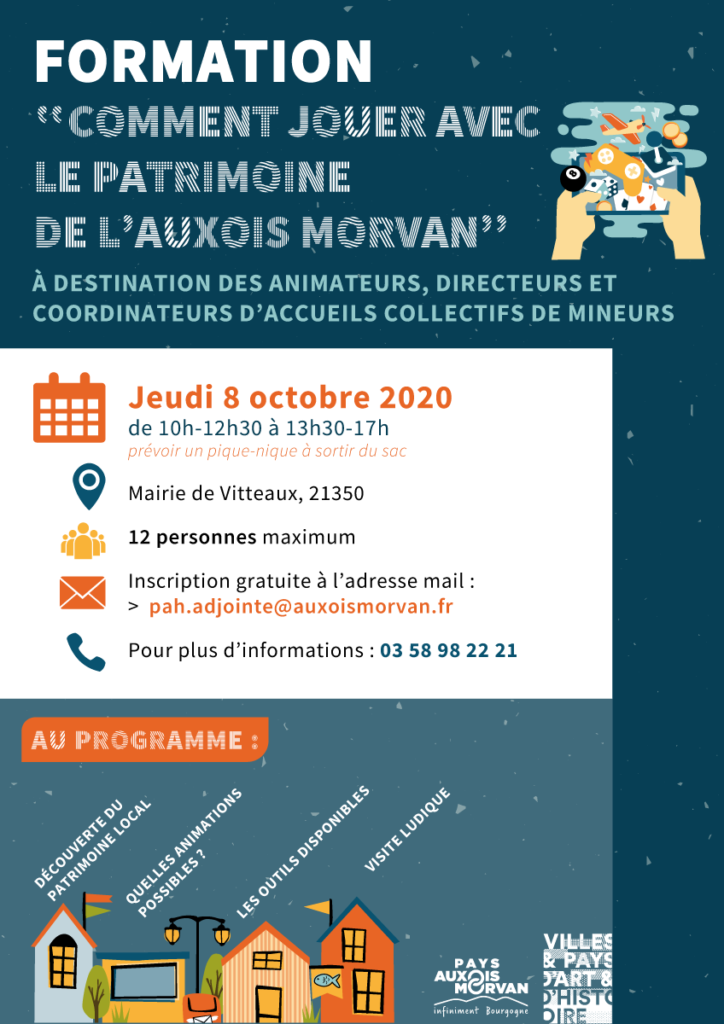 Affiche formation jeux