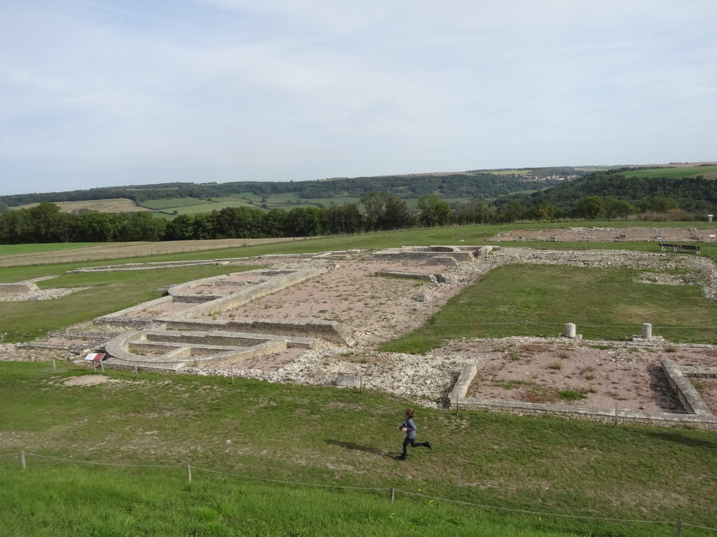 site archéologique d'Alise-Sainte-Reine lors des journées d'intégration en 2022
Pays d'art et d'histoire de l'Auxois Morvan